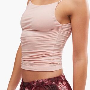 Free People Pink Anywhere Anytime Tank